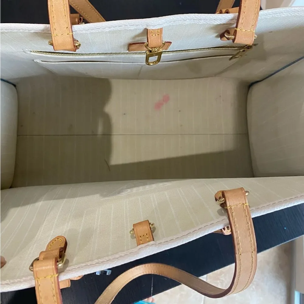 LOUIS VUITTON Monogram Giant By The Pool Onthego GM Blue